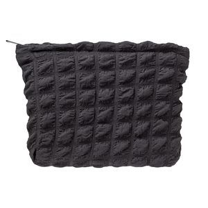 Floral Makeup Bag Large Cotton Zipper Pouch For Purse Travel Canvas Make Up🐳